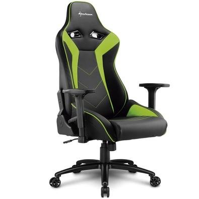 Cadeira Gamer Sharkoon Elbrus 3, Black Green