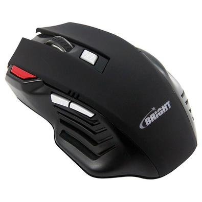 Mouse Gamer Bright Pro, LED, 7 Botões, 2400DPI - 465