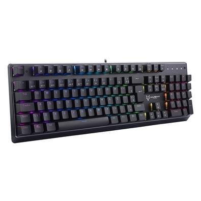 Teclado Mecânico Gamer Husky Gaming Polar, Preto, Switch Outemu Blue, ABNT2, RGB - HGMO005