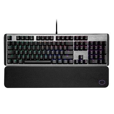 Teclado Mecânico Gamer Cooler Master CK550 V2, RGB, Switch Blue, US - CK-550-GKTL1-US