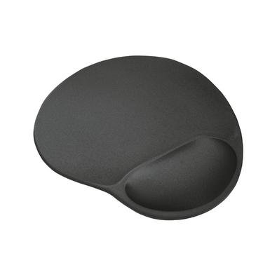 Mousepad Trust Big Foot com Apoio de Pulso (236x205mm), Ergonômico, Antiderrapante, Preto - 16977