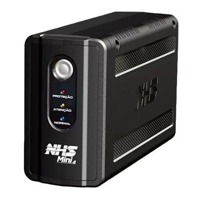 Nobreak NHS Mini 4, 700VA, Bivolt, Semi Senoidail, 6 Tomadas, Preto - 90.B1.007100