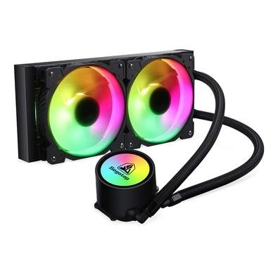 Water Cooler Segotep Beiced, ARGB 240mm, Intel e AMD, Preto - SEG-WC-BEL240B-WW