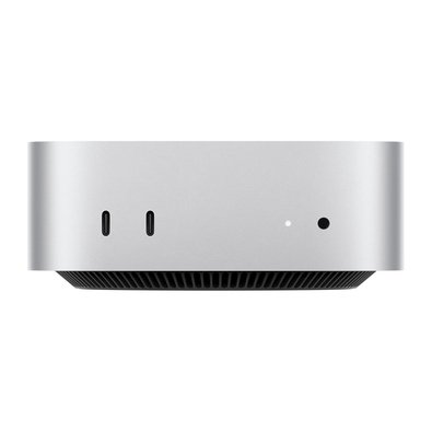 Imagem Mac mini Apple Chip M4 Pro, CPU de 10 Núcleos, GPU de 10 Núcleos, Neural Engine de 16 Núcleos, Memória 24GB, SSD 512GB, Prata - MCX44BZ/A