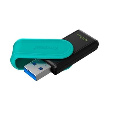 Pen Drive 128GB Kingston DataTraveler Exodia S, USB 3.2, Turquesa - DTXS/128GB