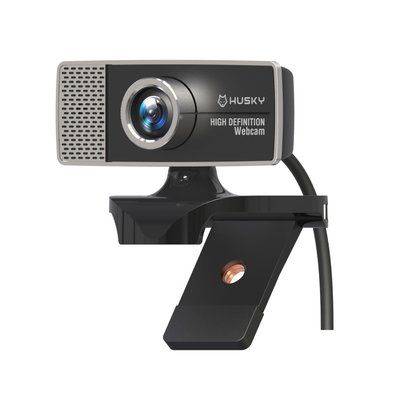 Webcam Husky Focus HD 720p, 30fps, Microfone Integrado, USB - HWE100