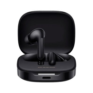 Fone de Ouvido Bluetooth Xiaomi Redmi Buds 6, TWS, com Cancelamento Ativo de Ruído, Preto - XM846PRE