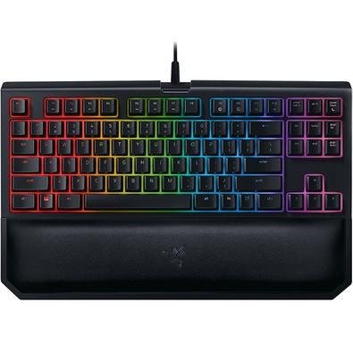 Teclado Mecânico Gamer Razer BlackWidow Tournament V2, Chroma, Razer Switch Green, US - RZ03-02190200-R3U1