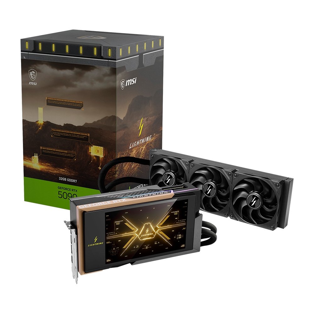s*o様 MSI GeForce RTX 5090 RTX 5090 MSI Lightning Z 32GB GDDR7 | KaBuM!