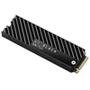 SSD 1 TB WD Black SN750 Heatsink, M.2 NVMe, Leitura: 3470MB/s e Gravação: 3000MB/s - WDS100T3XHC
