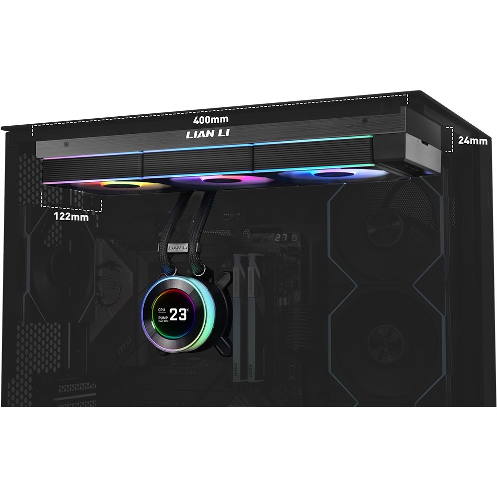 Water Cooler Lian Li Hydroshift II 360CL | KaBuM!