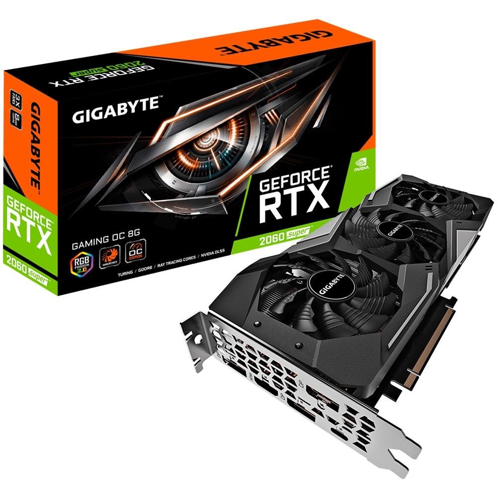 グラフィックボード・グラボ・ビデオカード GIGABYTE GeForce RTX 2060 Super GamingOC placa-de-video-gigabyte-nvidia