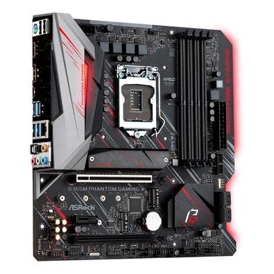 Placa Mae Asrock B365m Phantom Gaming 4 Intel Lga 1151 Matx Ddr4