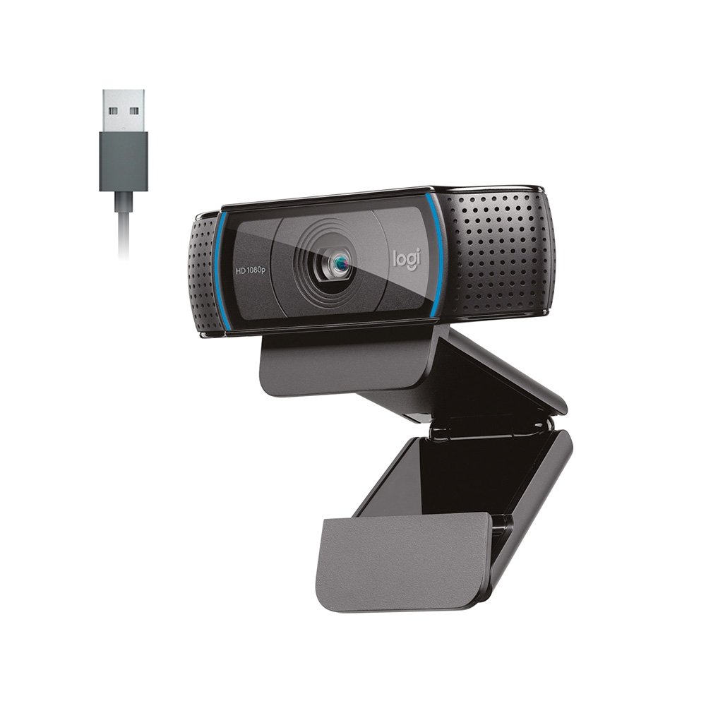 Webcam Full HD Logitech C920s Pro | KaBuM!