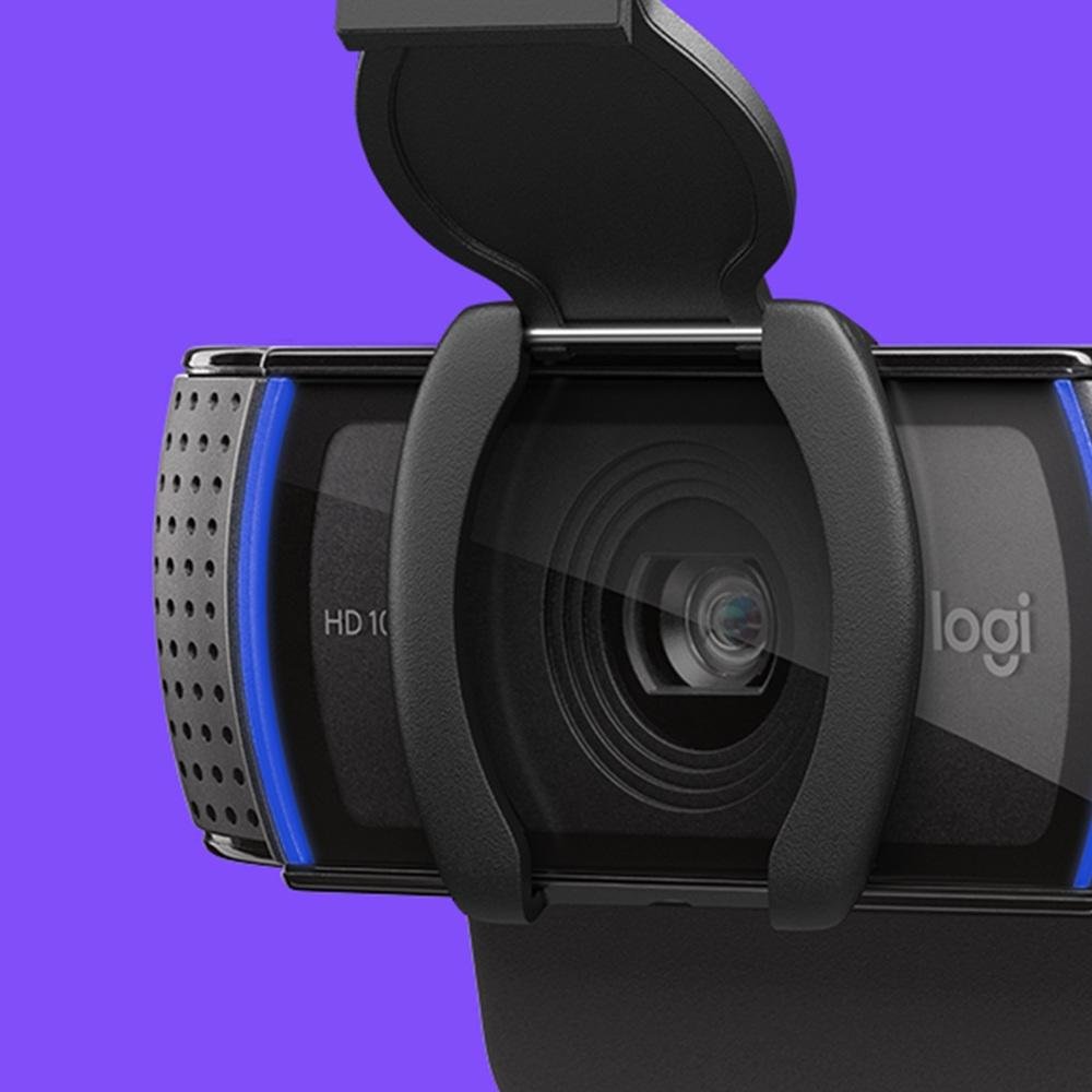 Webcam Logitech C920s Pro, Full HD 1080p | KaBuM!