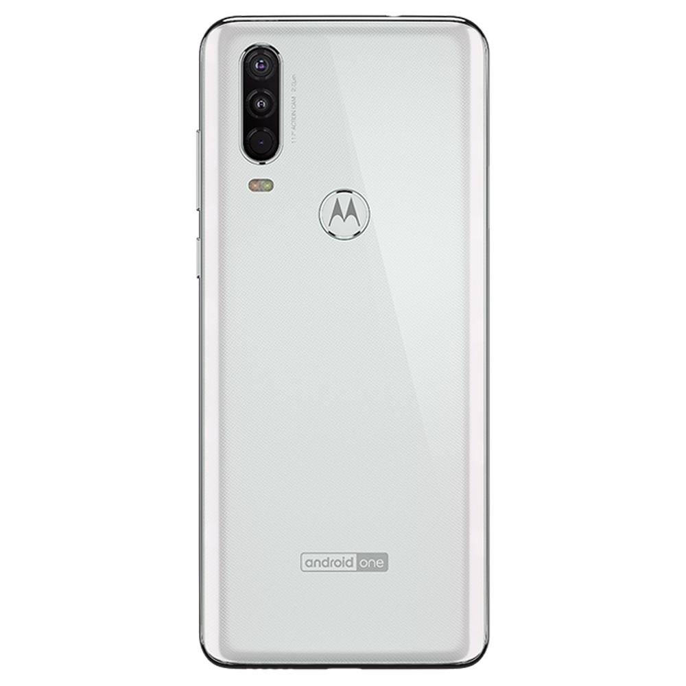 Smartphone Motorola Moto One Action, 128GB, 16MP, Tela 6.3´, Branco Polar + Capa - XT2013-1 Smartphone Motorola Moto One Action, 128GB, 16MP, Tela 6.3´, Branco Polar + Capa - XT2013-1