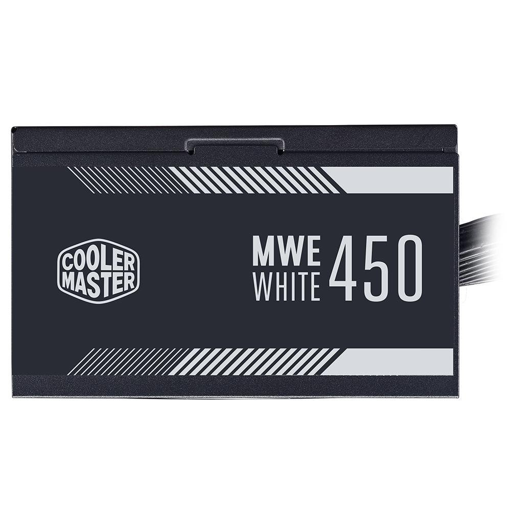 Fonte Cooler Master MWE White V2 450W, 80 Plus White - MPE-4501-ACAAW-BR
