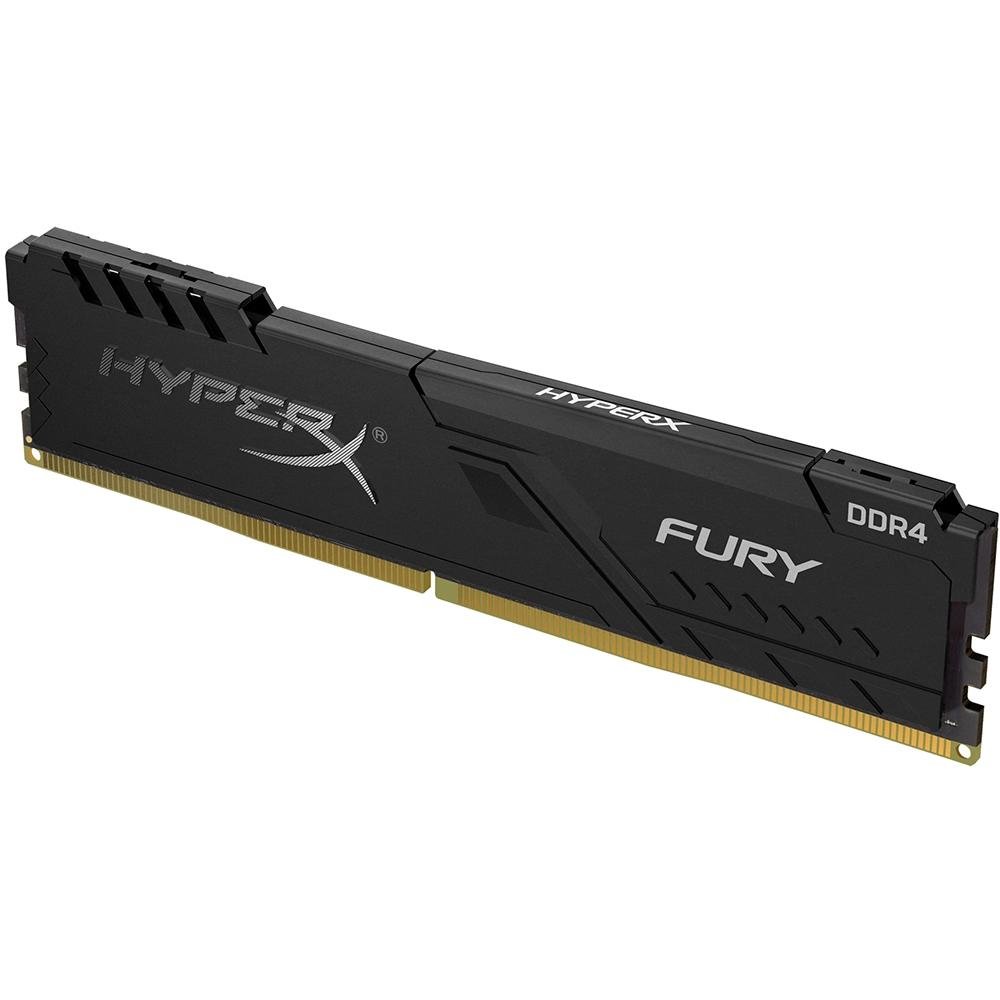 Memória HyperX Fury, 4GB, 3200MHz, DDR4, CL16, Preto