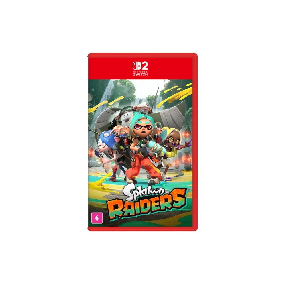 Jogo Splatoon Raiders para NS2 - NSCA10000029FGR Jogo Splatoon Raiders para NS2 - NSCA10000029FGR