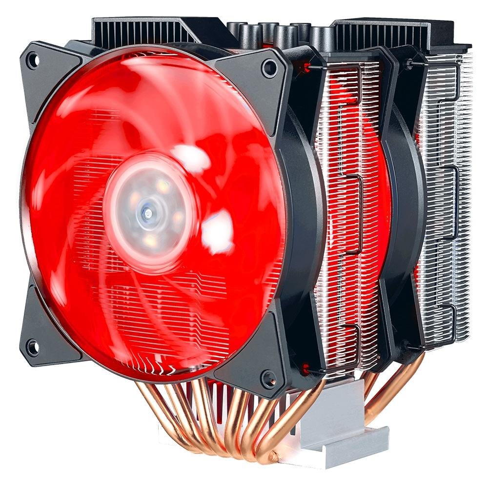 Air Cooler Cooler Master MasterAir MA620P, RGB, AMD/Intel, 120mm, Preto - MAP-D6PN-218PC-R1