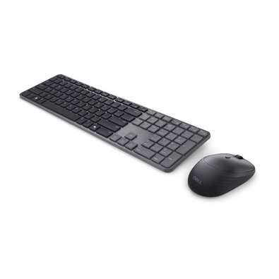 Kit Teclado e Mouse Sem Fio Dell Pro 7 KM726, Slim, ABNT2, Preto - KM726-BPR-BCC