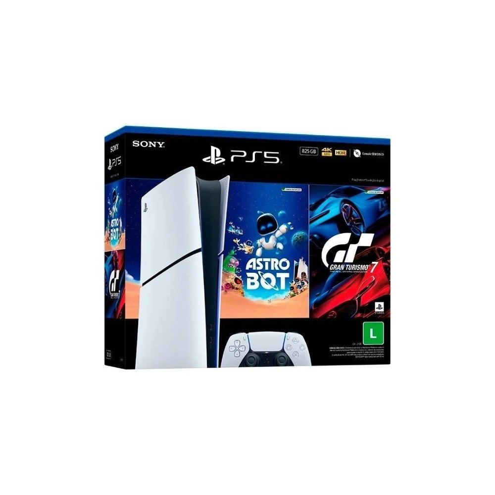 Kit Console Sony PlayStation Edição Digital + R$150 PlayStation Store + R$300 PlayStation Store Kit Console Sony PlayStation Edição Digital + R$150 PlayStation Store + R$300 PlayStation Store