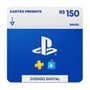 Kit Console Sony PlayStation Edição Digital + R$150 PlayStation Store + R$300 PlayStation Store