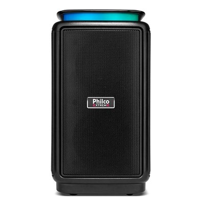 Caixa de Som Portátil Philco PBS56 Extreme, Bluetooth, LED, 50W RMS, Bivolt, Preta - 56603811