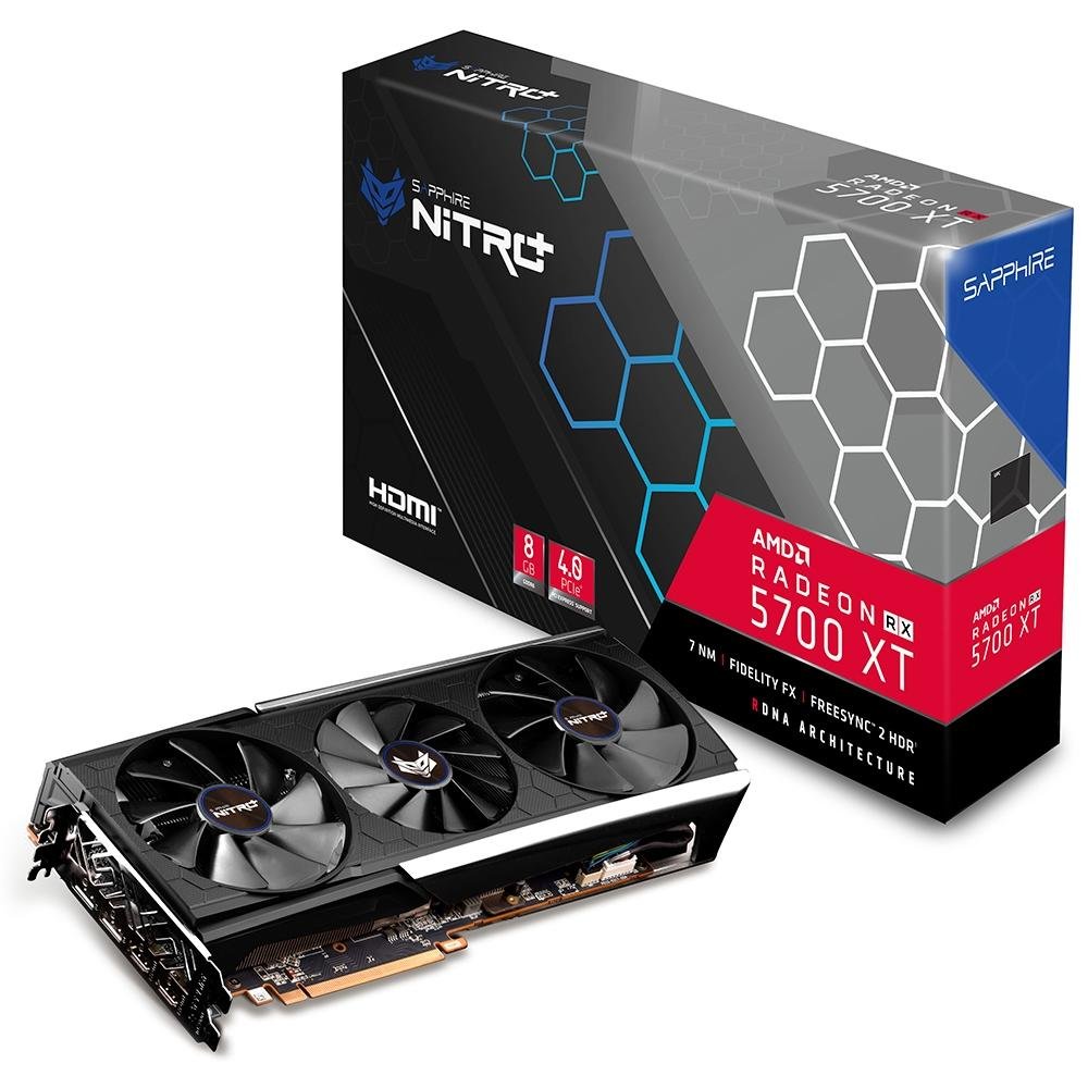 グラフィックボード・グラボ・ビデオカード SAPPHIRE NITRO+ RADEON RX 5700 XT 8G placa-de-video-sapphire-amd-