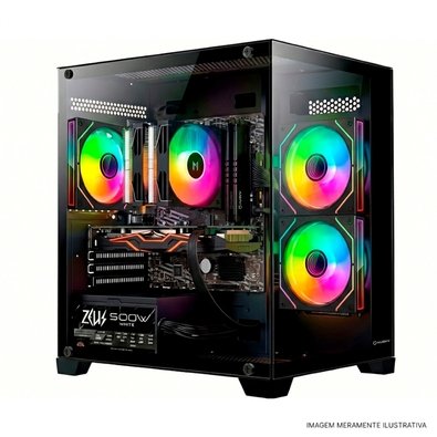 PC Gamer KaBuM! 5500F, Radeon RX 580, 16GB DDR4, SSD 480G
