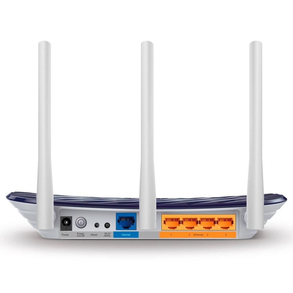 Roteador TP-Link Archer C20-W Preset, Dual Band AC750Mbps, 3 Antenas - C20-W Roteador TP-Link Archer C20-W Preset, Dual Band AC750Mbps, 3 Antenas - C20-W