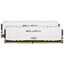 Memória RAM Crucial Ballistix Sport LT, 32GB (2X16GB), 3000MHz, DDR4, CL15, Branco - BL2K16G30C15U4W