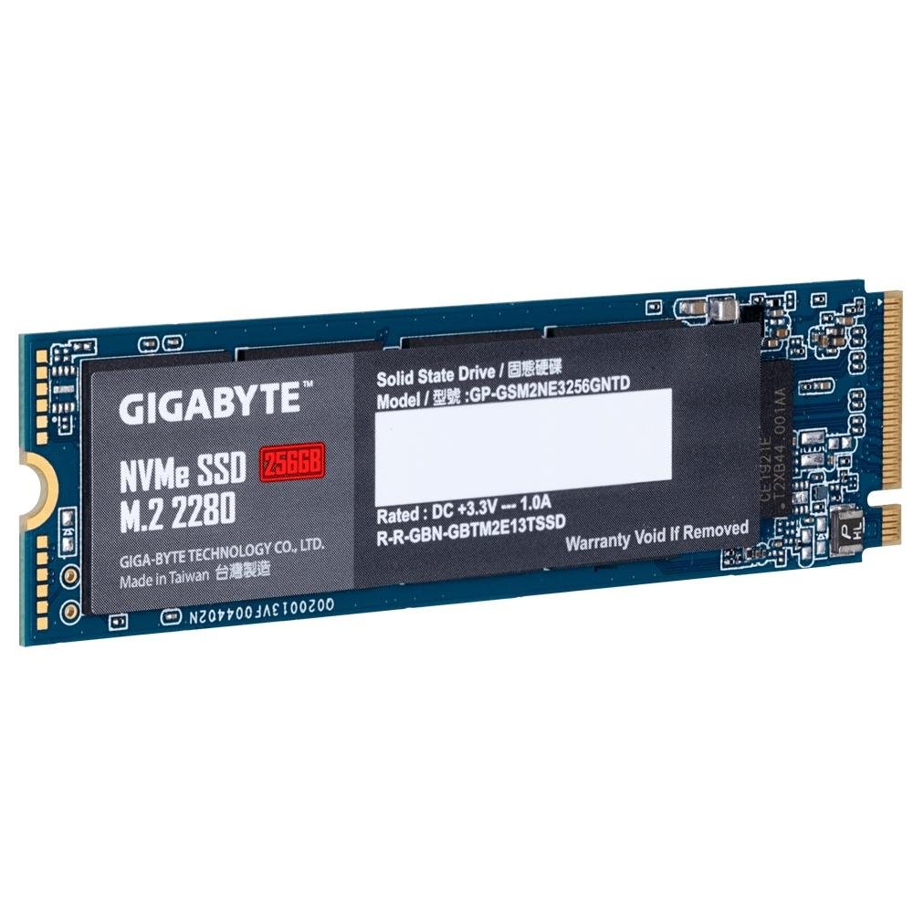 SSD Gigabyte 256GB, M.2, PCIe, NVMe | KaBuM!