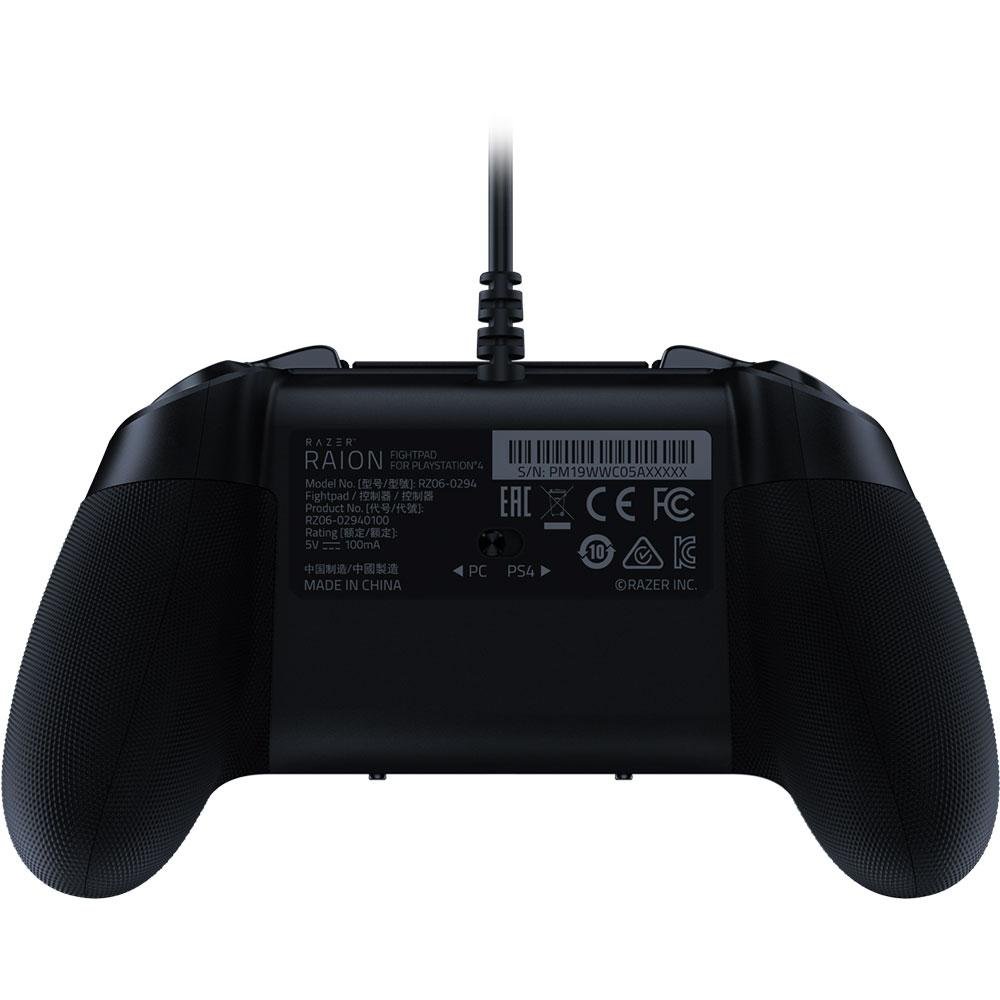 Controle Razer Raion Fightpad, para PS4 e PC, Razer Switch Yellow - RZ06-02940100-R3G1 Controle Razer Raion Fightpad, para PS4 e PC, Razer Switch Yellow - RZ06-02940100-R3G1