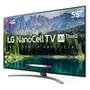 Smart TV LG 55 Polegadas LED UHD 4K NanoCell, 4 HDMI, 3 USB, Wi-Fi, Conversor Digital, ThinQ AI, HDR - 55SM8600