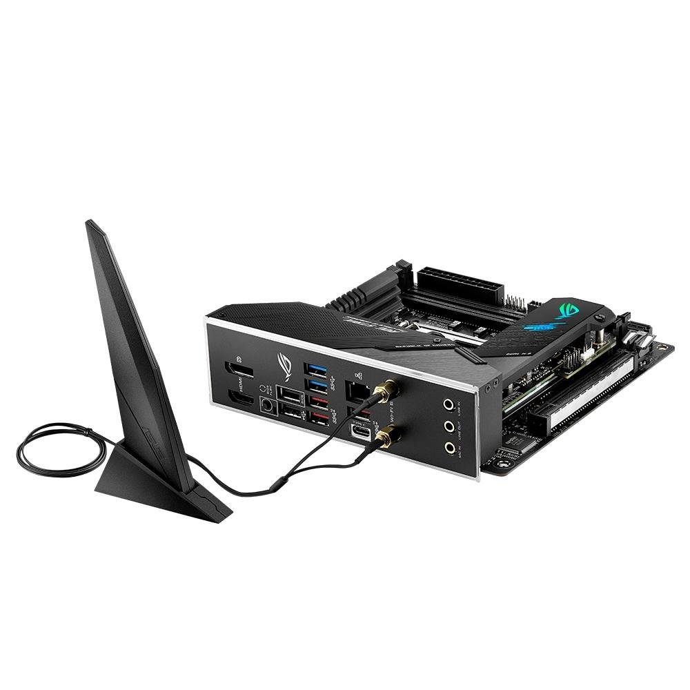 Placa Mãe Asus ROG Strix Z490-I Gaming, Intel LGA 1200, Mini-ITX