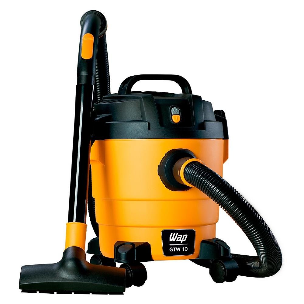 Aspirador de Água e Pó WAP GTW 10, 1400W, 220V, Amarelo/Preto - FW005706 Aspirador de Água e Pó WAP GTW 10, 1400W, 220V, Amarelo/Preto - FW005706