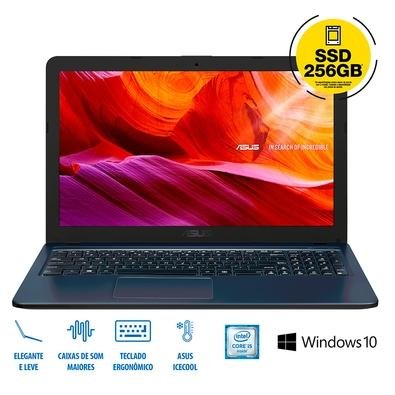 Notebook Asus Vivobook Intel Core i5-6200U, 8GB, SSD 256GB