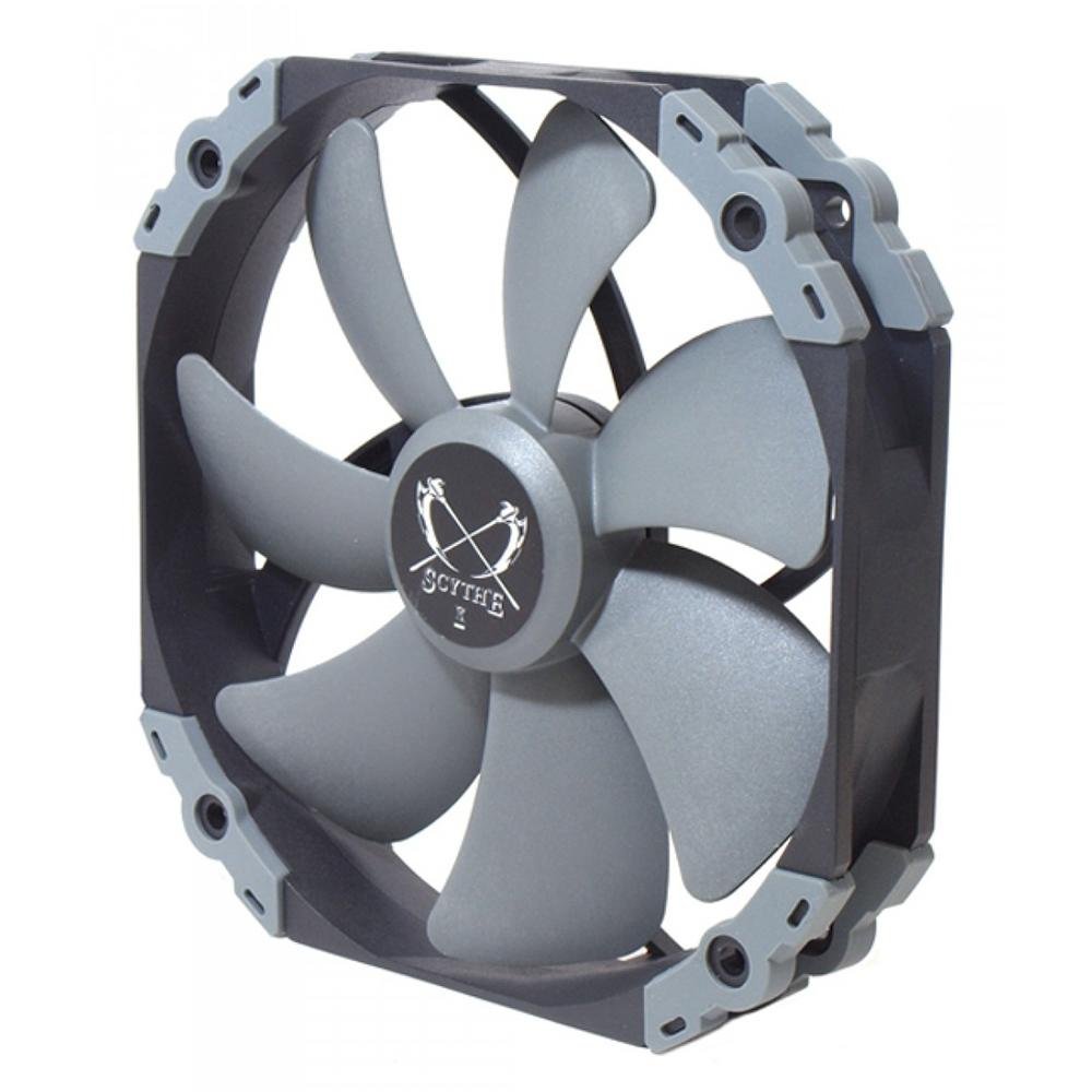 Cooler FAN Scythe Kaze Flex 140, 140mm - KF1425FD18-P | KaBuM!