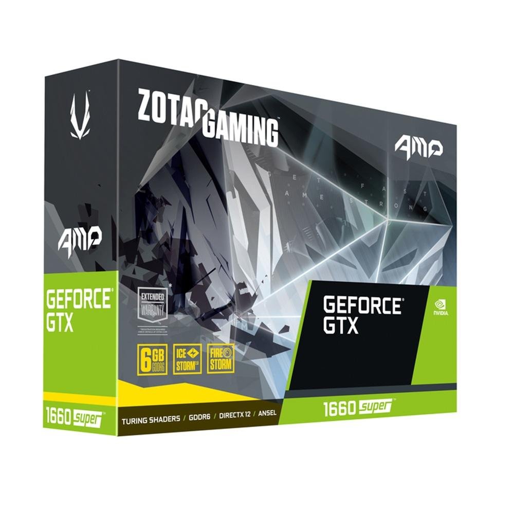 Placa Vídeo Zotac Gaming NVIDIA GeForce GTX1660