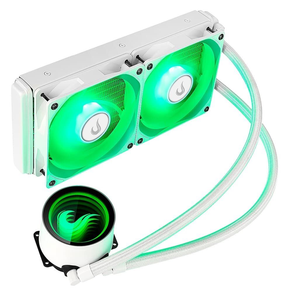 Water Cooler Z 240 Frost, 240mm, RGB | KaBuM!