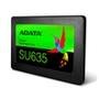 SSD Adata SU635, 240GB, SATA, Leituras: 520MB/s e Gravações: 450MB/s - ASU635SS-240GQ-R