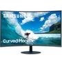 Monitor Samsung 31.5' LED, Curvo, Full HD, HDMI/DisplayPort, Ajuste de Ângulo, FreeSync, Som Integrado - LC32T550FDLXZD