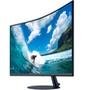Monitor Samsung 31.5' LED, Curvo, Full HD, HDMI/DisplayPort, Ajuste de Ângulo, FreeSync, Som Integrado - LC32T550FDLXZD