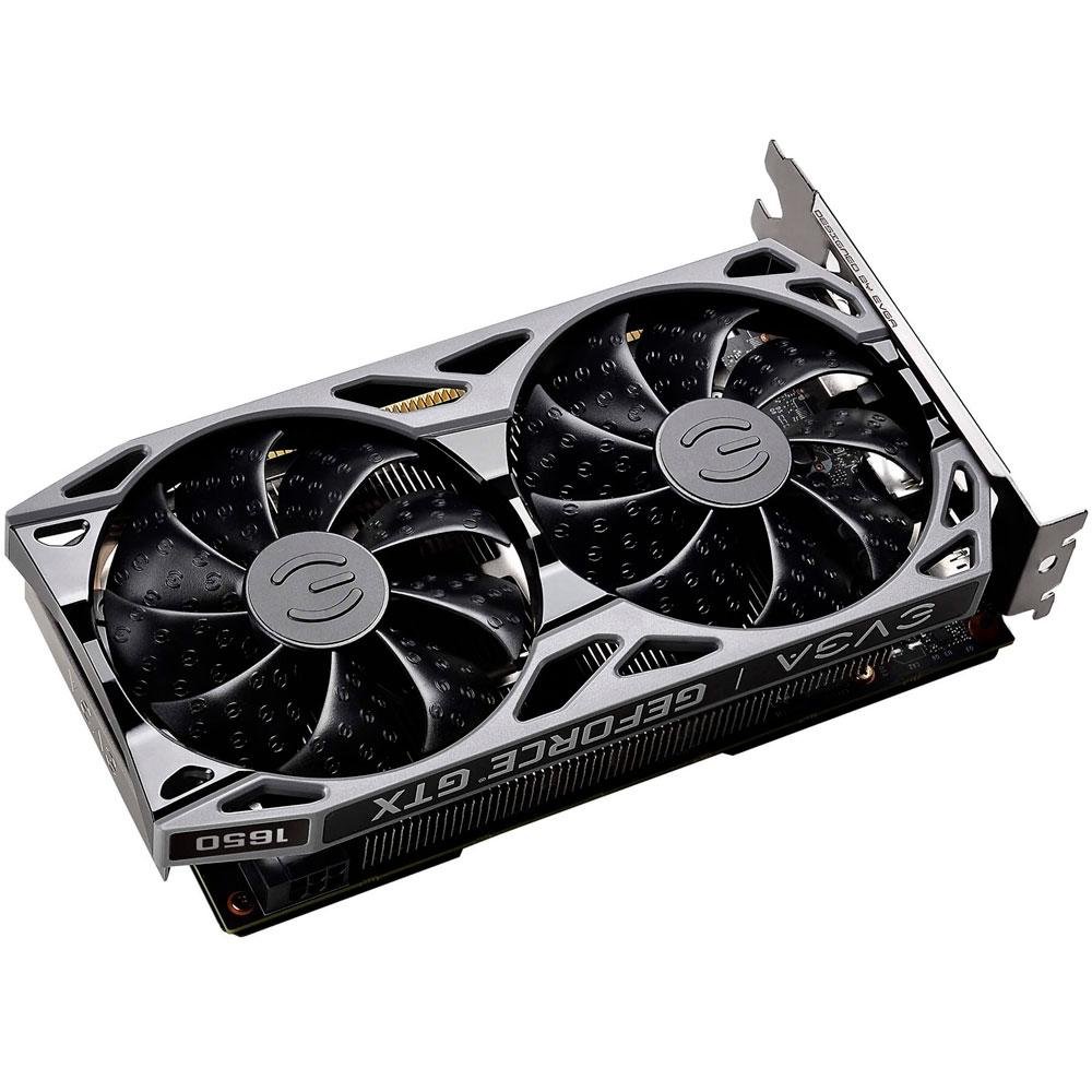 Placa de Vídeo EVGA NVIDIA GeForce GTX 1650 KO ULTRA, 4GB, GDDR6 - 04G-P4-1457-KR Placa de Vídeo EVGA NVIDIA GeForce GTX 1650 KO ULTRA, 4GB, GDDR6 - 04G-P4-1457-KR