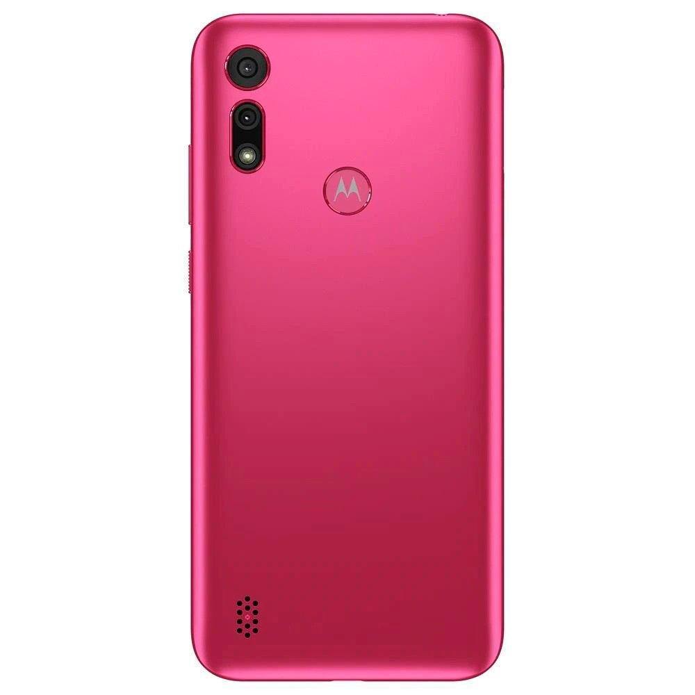 Smartphone Motorola Moto E6S, 32GB, 13MP, Tela 6.1´, Pink + Capa