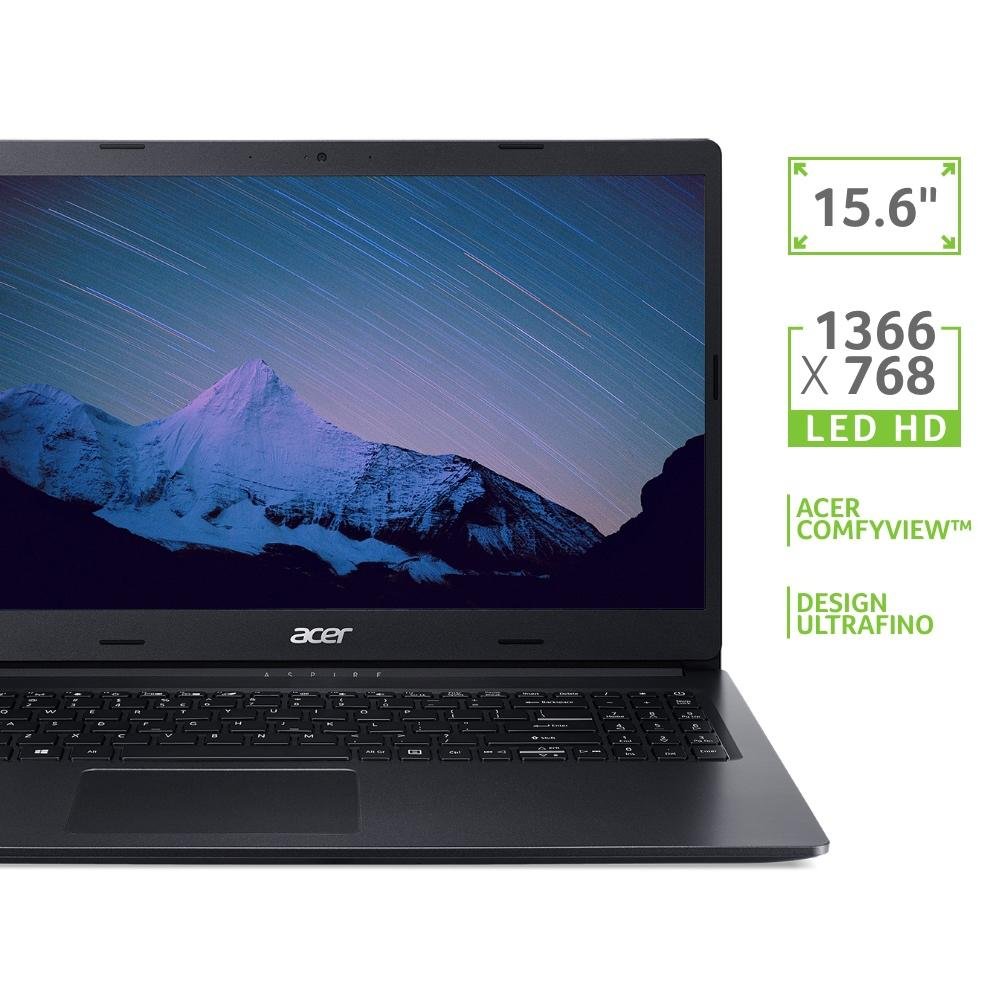 Notebook Acer Aspire 3 AMD Ryzen 5-3500U, 8GB, 1TB, Windows 10