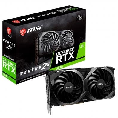 MSI GeForce RTX 3070 Ventus 2X 　（ネジ1つ欠品） placa-de-video-msi-geforce-rtx