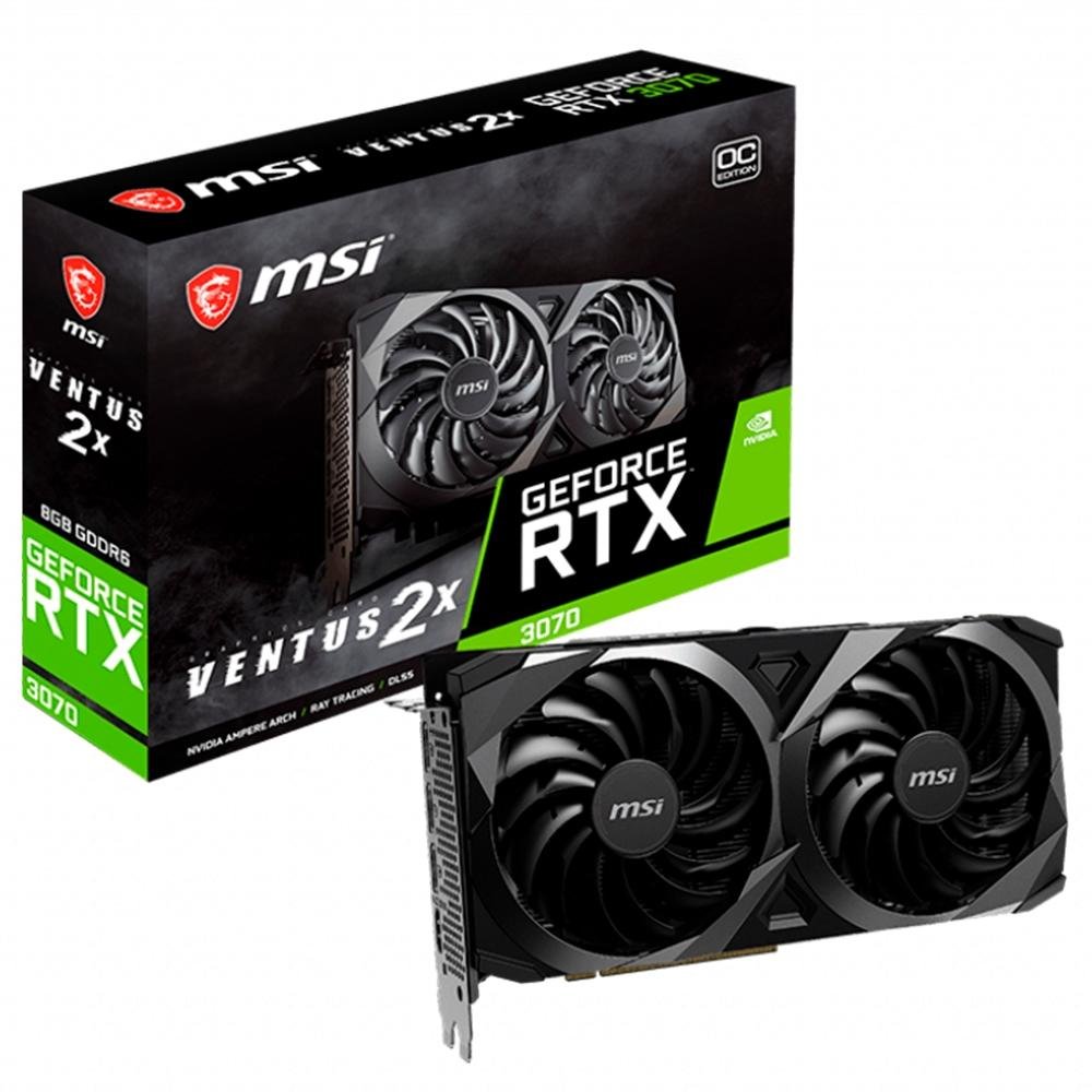 MSI GeForce RTX 3070 グラフィックボード placa-de-video-msi-geforce-rtx
