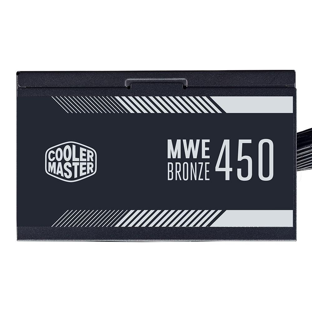 Fonte Cooler Master MWE V2, 450W, 80 Plus Bronze - MPE-4501-ACAAB-WO Fonte Cooler Master MWE V2, 450W, 80 Plus Bronze - MPE-4501-ACAAB-WO